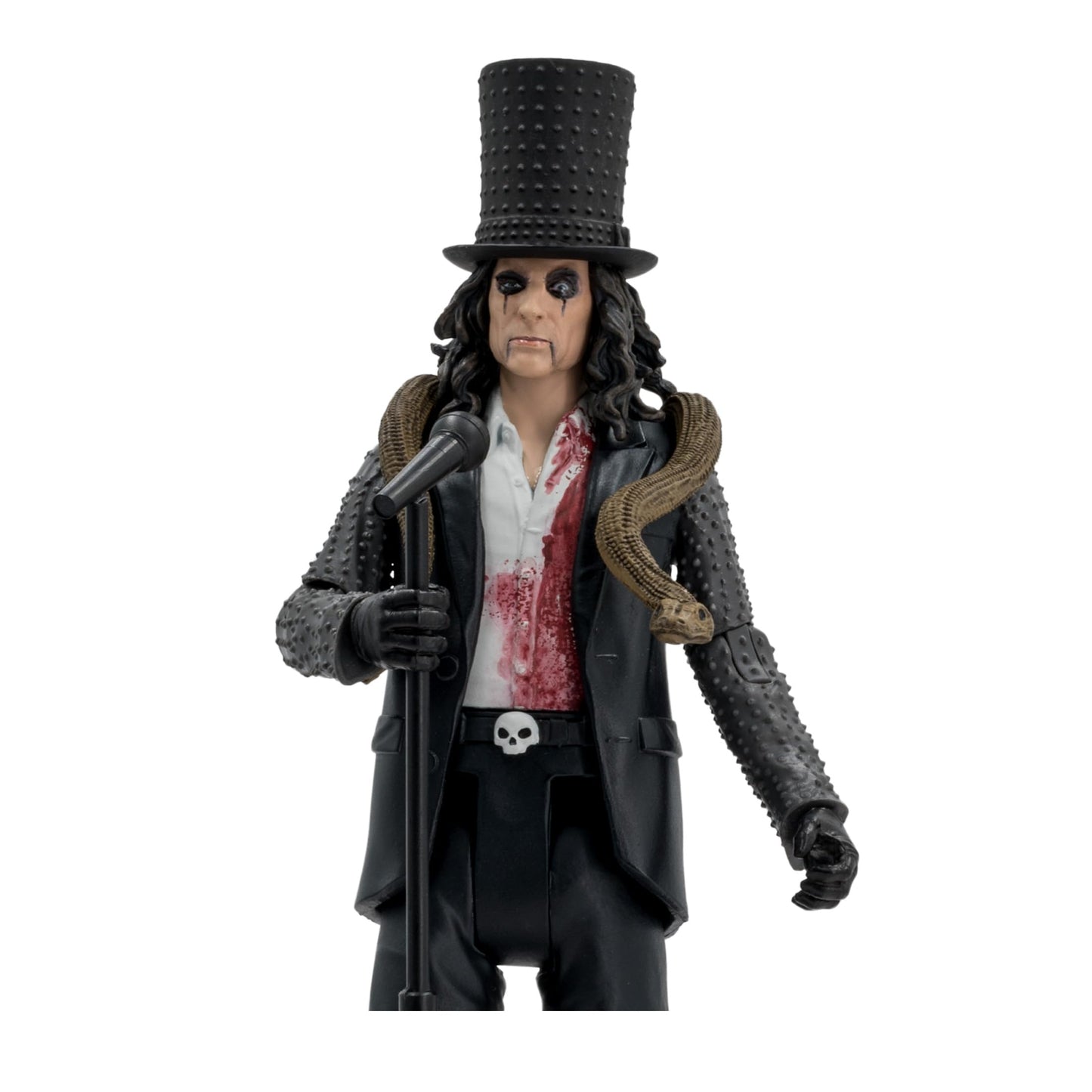 McFarlane Toys Music Maniacs Metal Alice Cooper 6in Action Figure – Collectible Rock Figurine