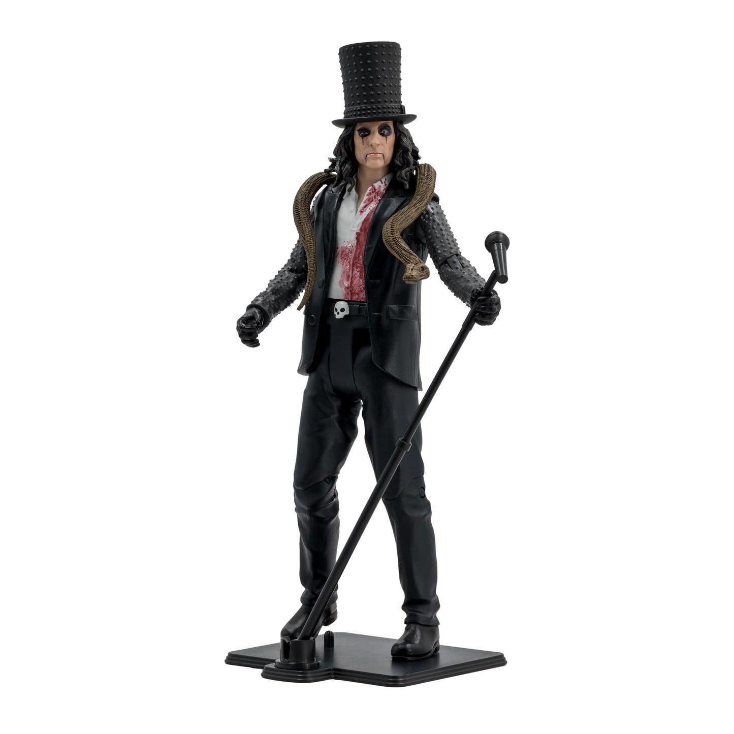 McFarlane Toys Music Maniacs Metal Alice Cooper 6in Action Figure – Collectible Rock Figurine