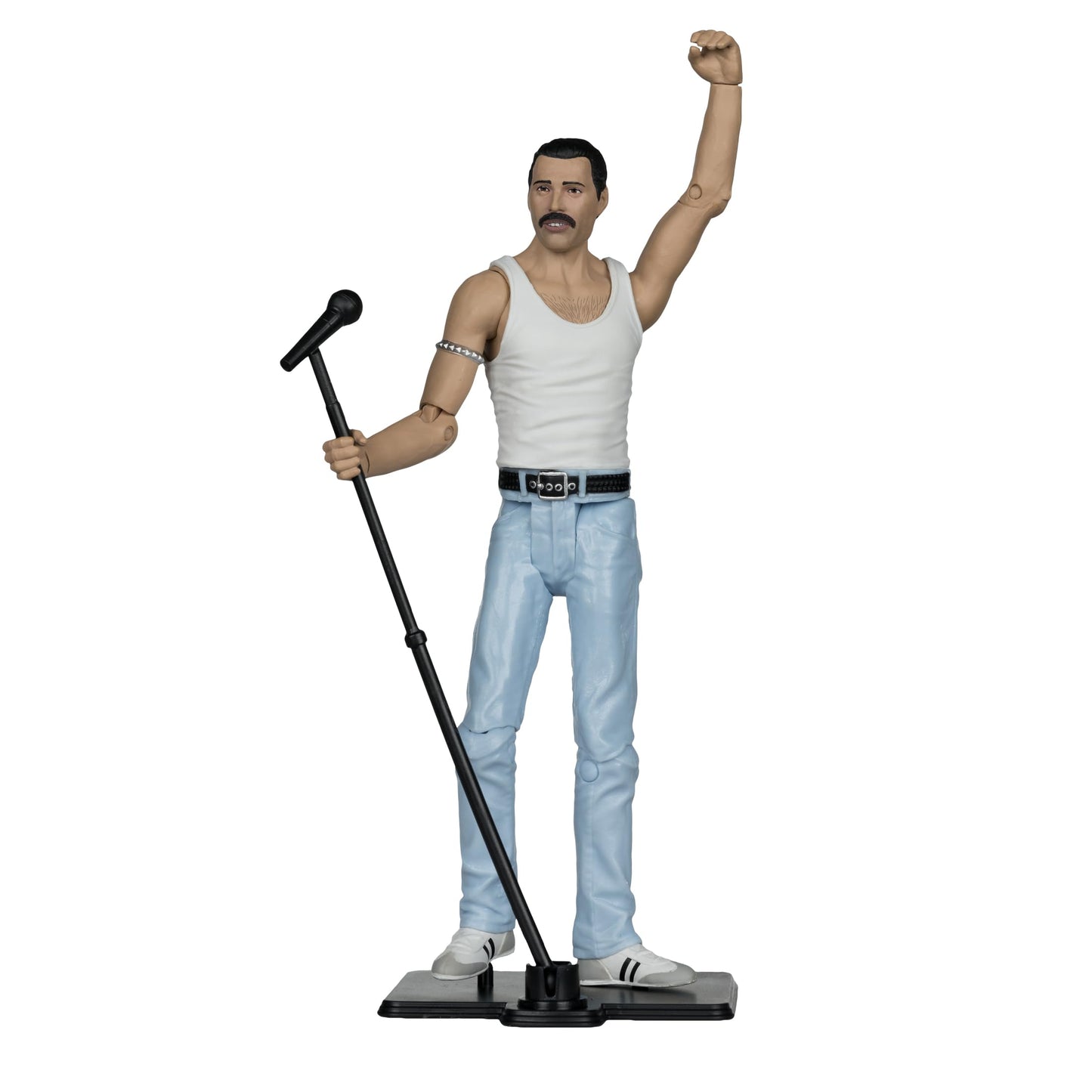 McFarlane Toys Music Maniacs Rock Freddie Mercury 6-Inch Action Figure – Live Aid 1985