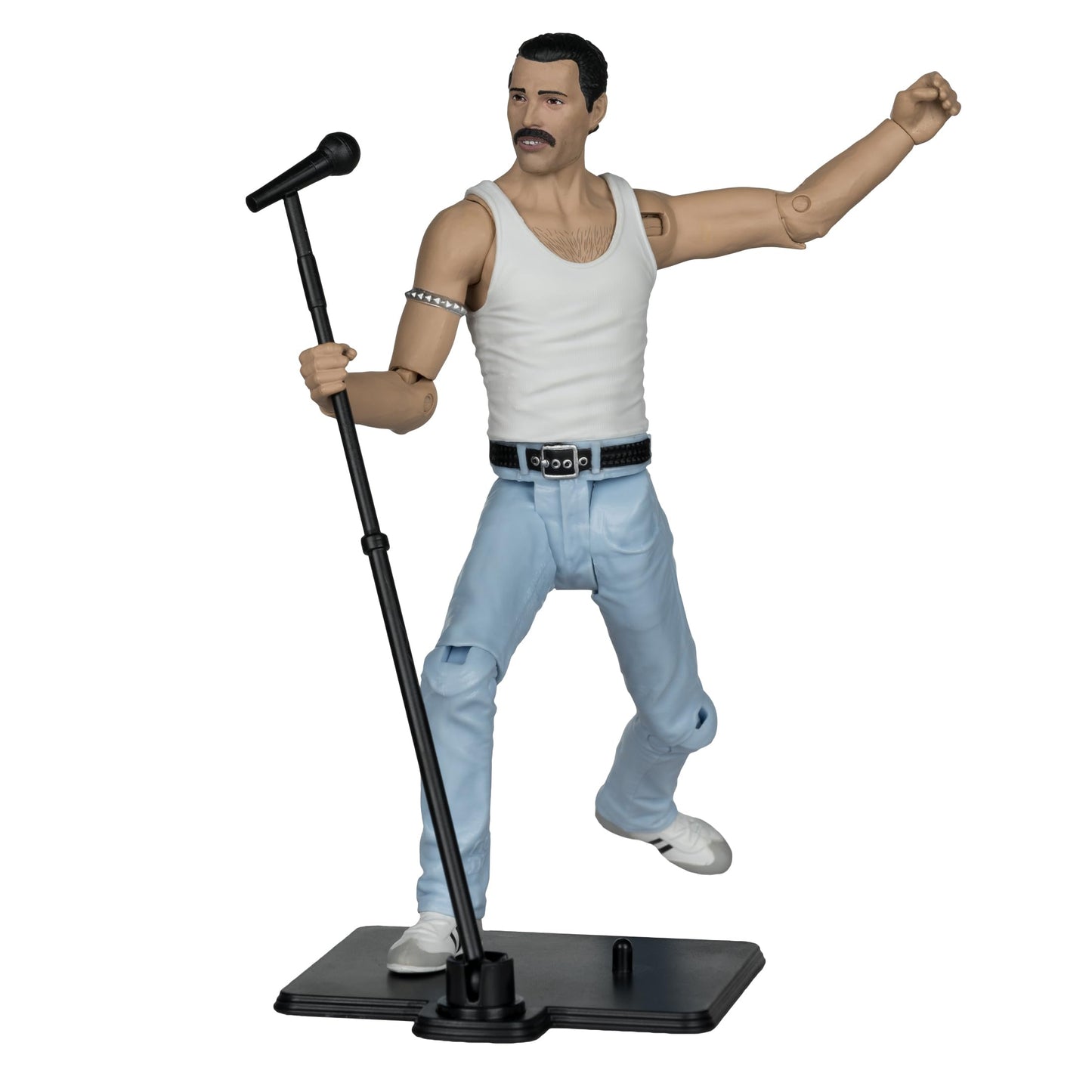 McFarlane Toys Music Maniacs Rock Freddie Mercury 6-Inch Action Figure – Live Aid 1985