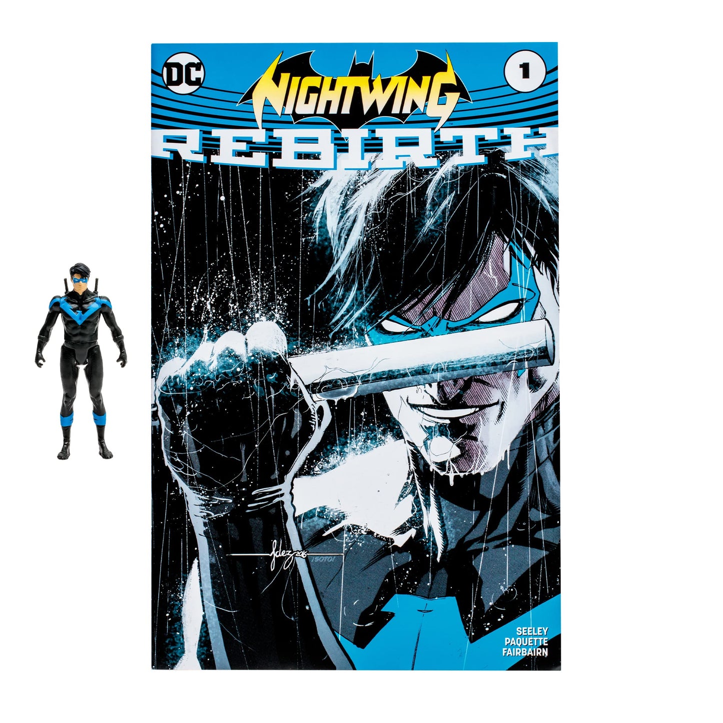 McFarlane Toys DC Direct Nightwing (DC Rebirth) 3-Inch Figure
