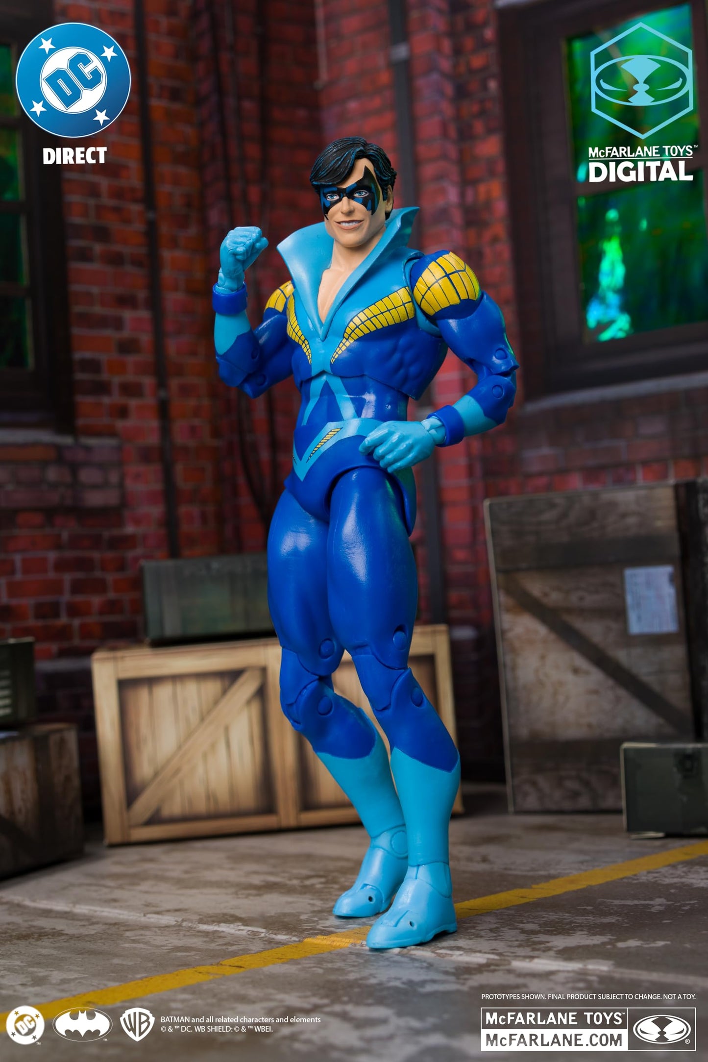 McFarlane Toys DC Direct Nightwing 7in Action Figure with Digital Collectible