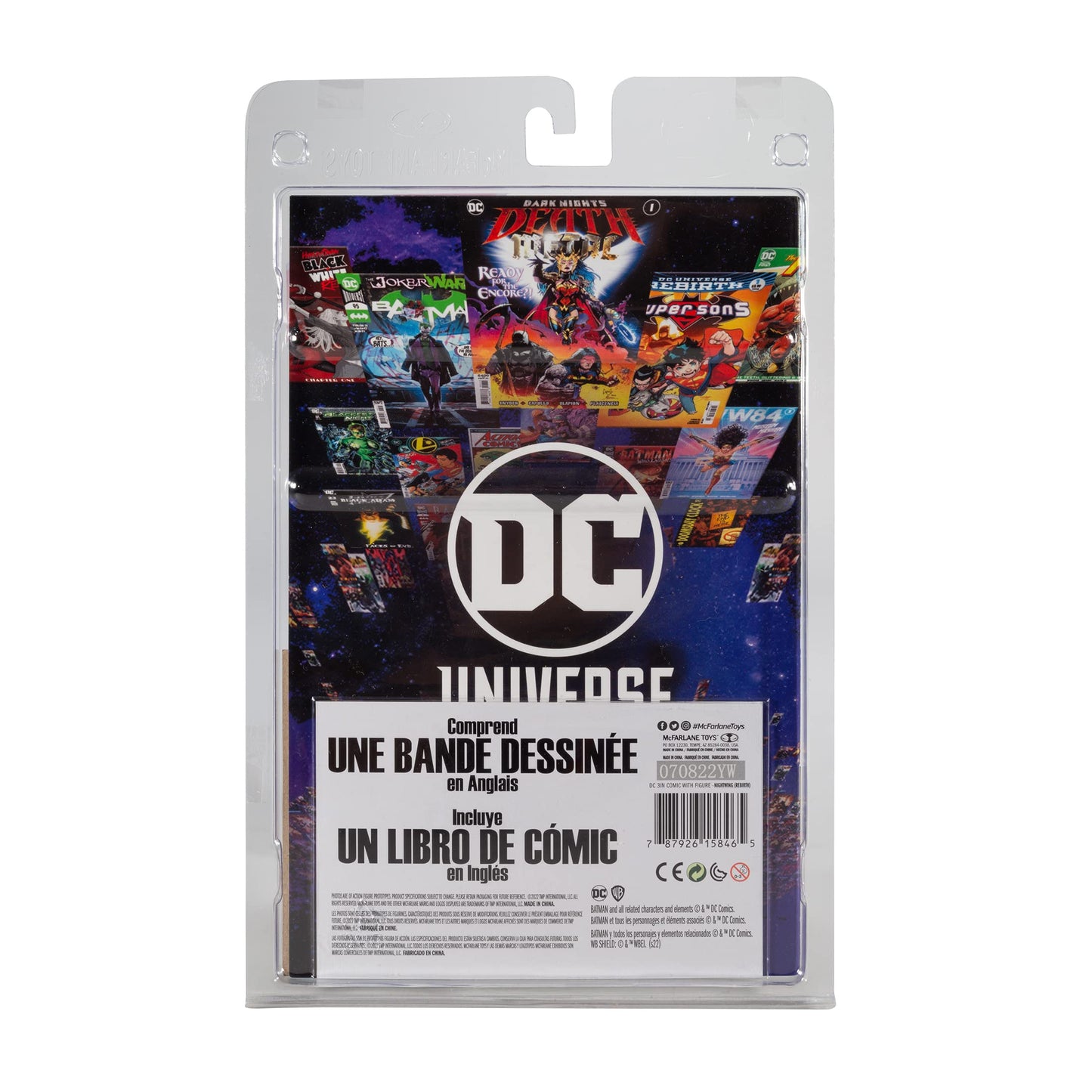 McFarlane Toys DC Direct Nightwing (DC Rebirth) 3-Inch Figure