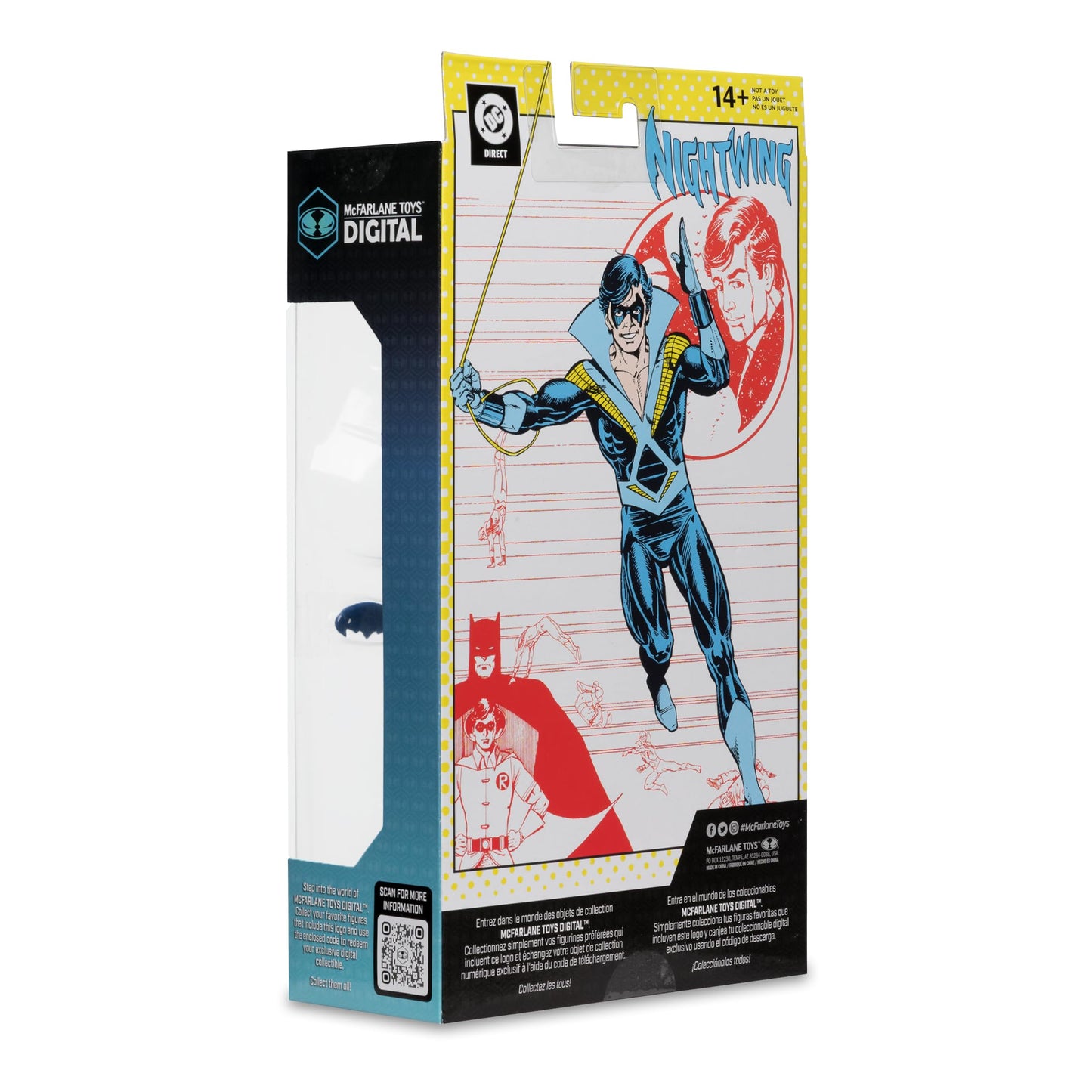 McFarlane Toys DC Direct Nightwing 7in Action Figure with Digital Collectible