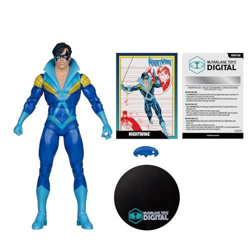 McFarlane Toys DC Direct Nightwing 7in Action Figure with Digital Collectible