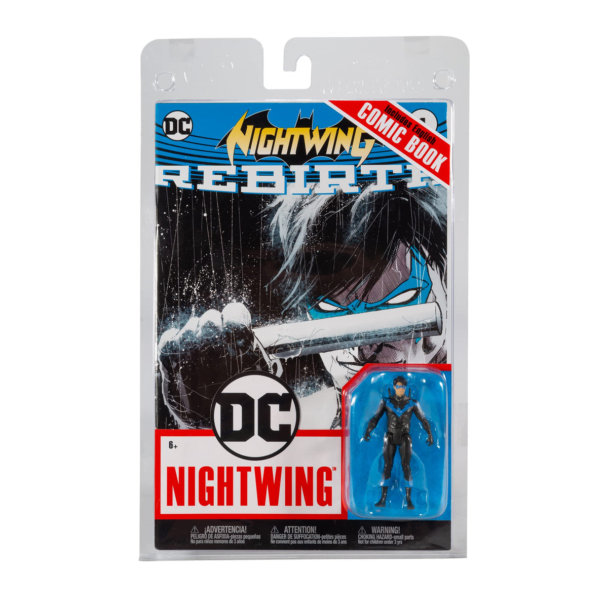 McFarlane Toys DC Direct Nightwing (DC Rebirth) 3-Inch Figure