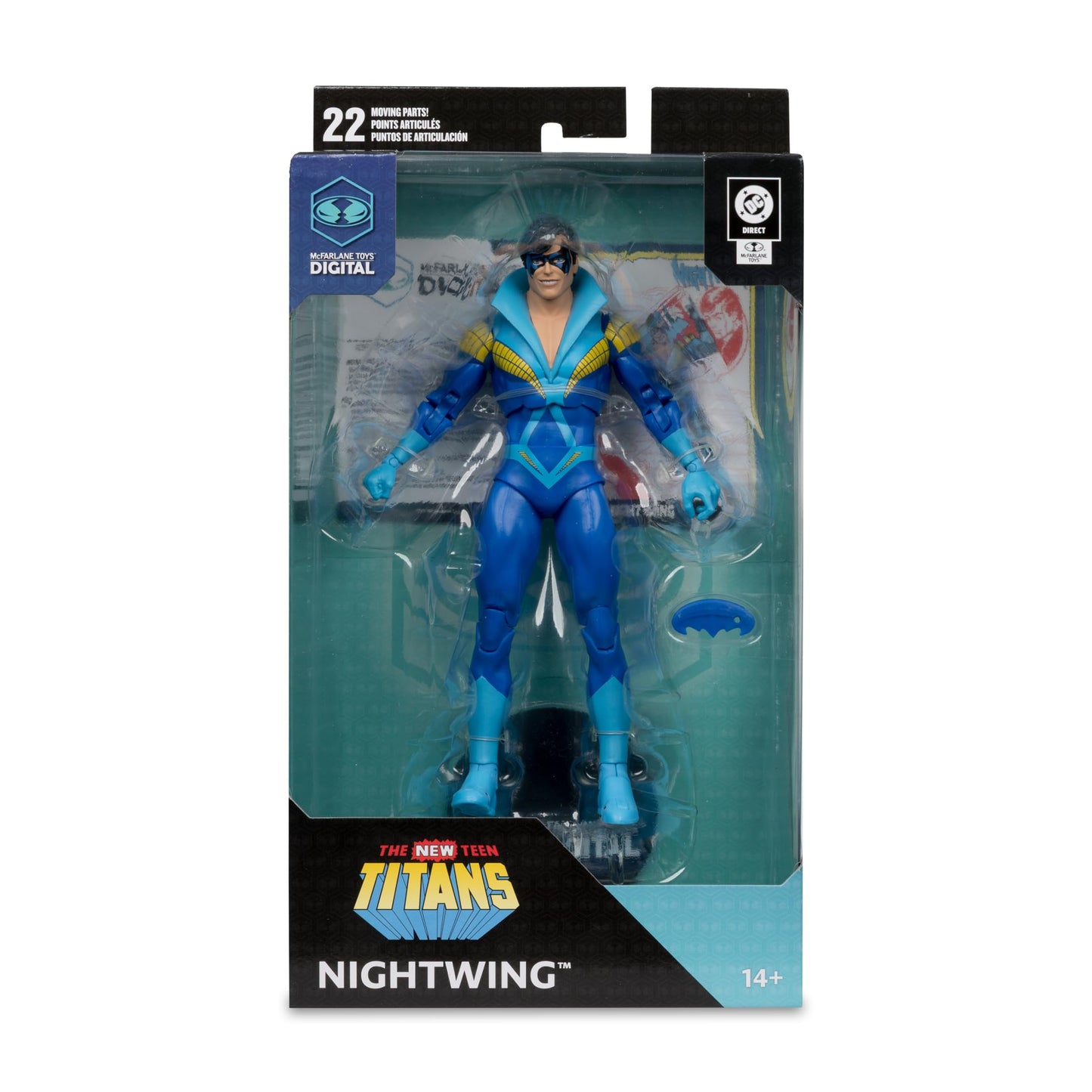 McFarlane Toys DC Direct Nightwing 7in Action Figure with Digital Collectible