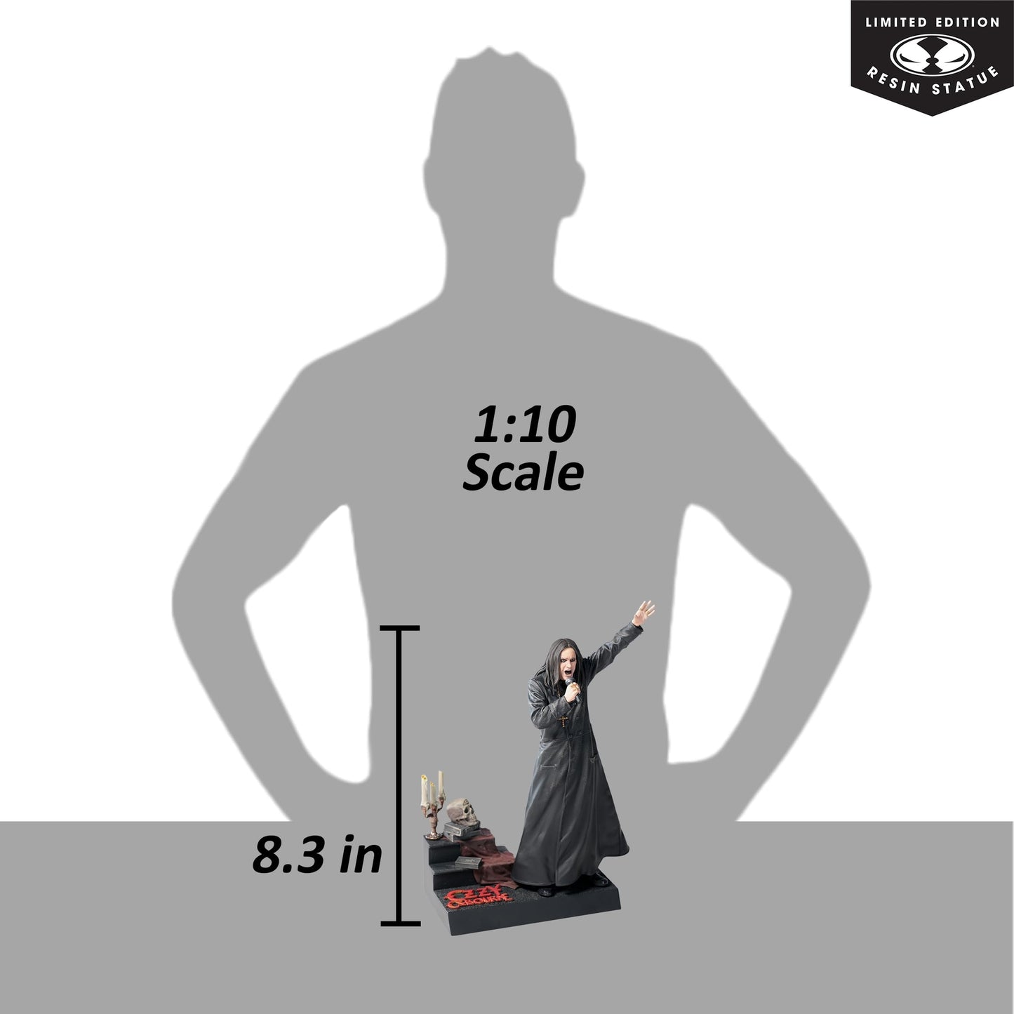 McFarlane Toys Ozzy Osbourne Music Maniacs 1:10 Resin Statue – Limited Edition