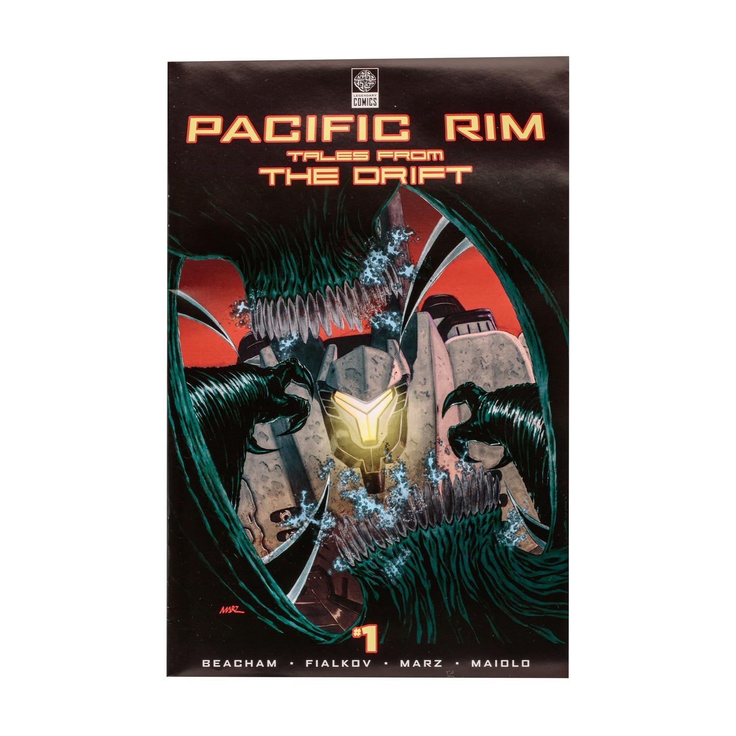 McFarlane Toys Pacific Rim Cherno Alpha 4-Inch Figure Playset + Comic