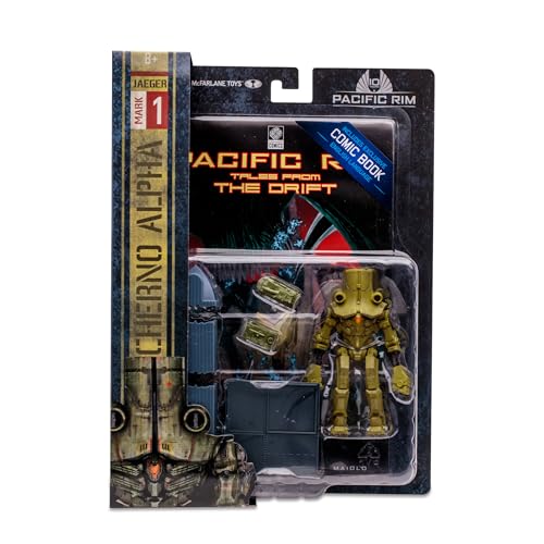 McFarlane Toys Pacific Rim Cherno Alpha 4-Inch Figure Playset + Comic