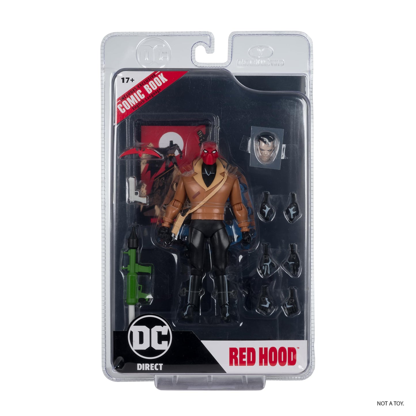 McFarlane Toys DC Direct Page Punchers Red Hood – 6-Inch Figure from Batman: The Adventures Continue