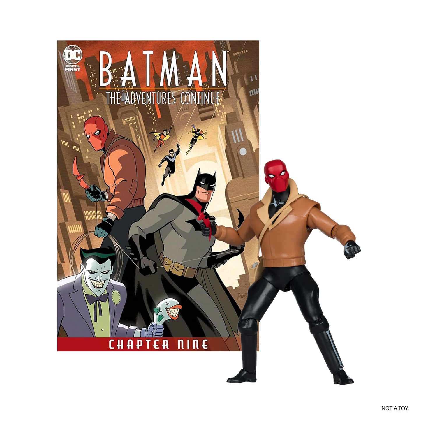McFarlane Toys DC Direct Page Punchers Red Hood – 6-Inch Figure from Batman: The Adventures Continue