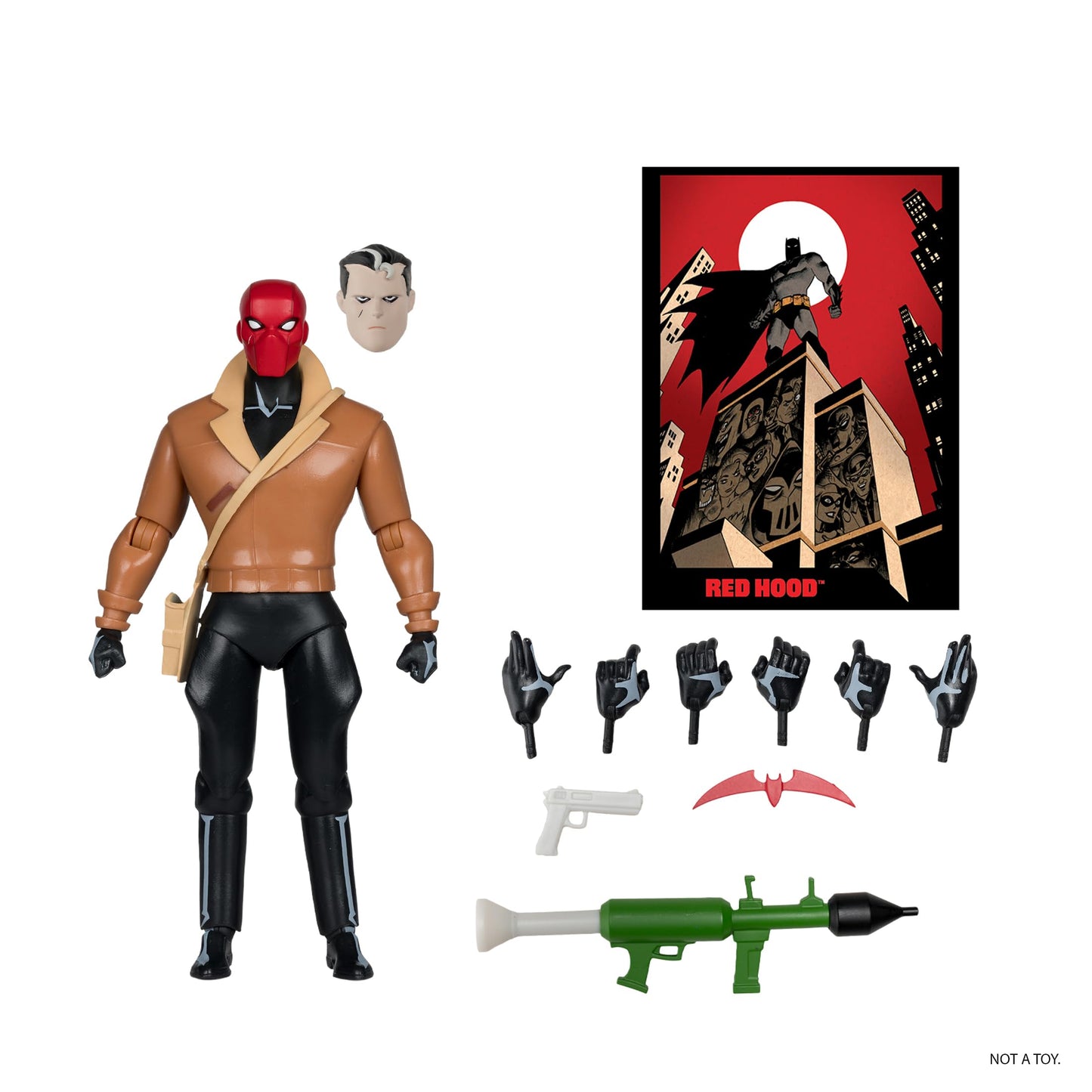 McFarlane Toys DC Direct Page Punchers Red Hood – 6-Inch Figure from Batman: The Adventures Continue
