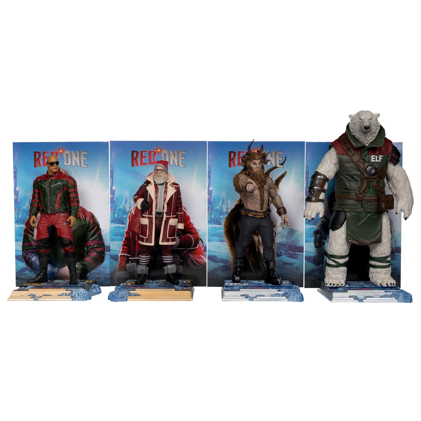 McFarlane Toys Red One 6in Figure 4-Pack – Callum Drift, Nick, Garcia & Krampus | Gold Label Amazon Exclusive
