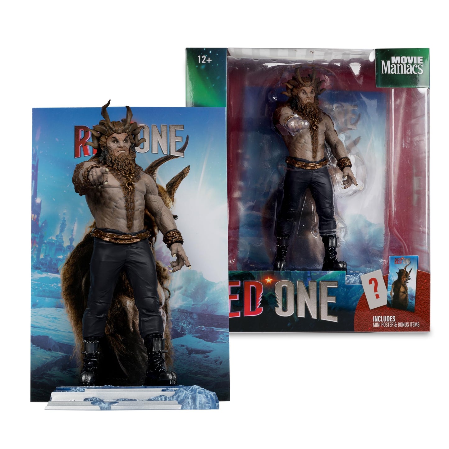 McFarlane Toys Red One Krampus 6in Posed Figure – Official Movie Collectible