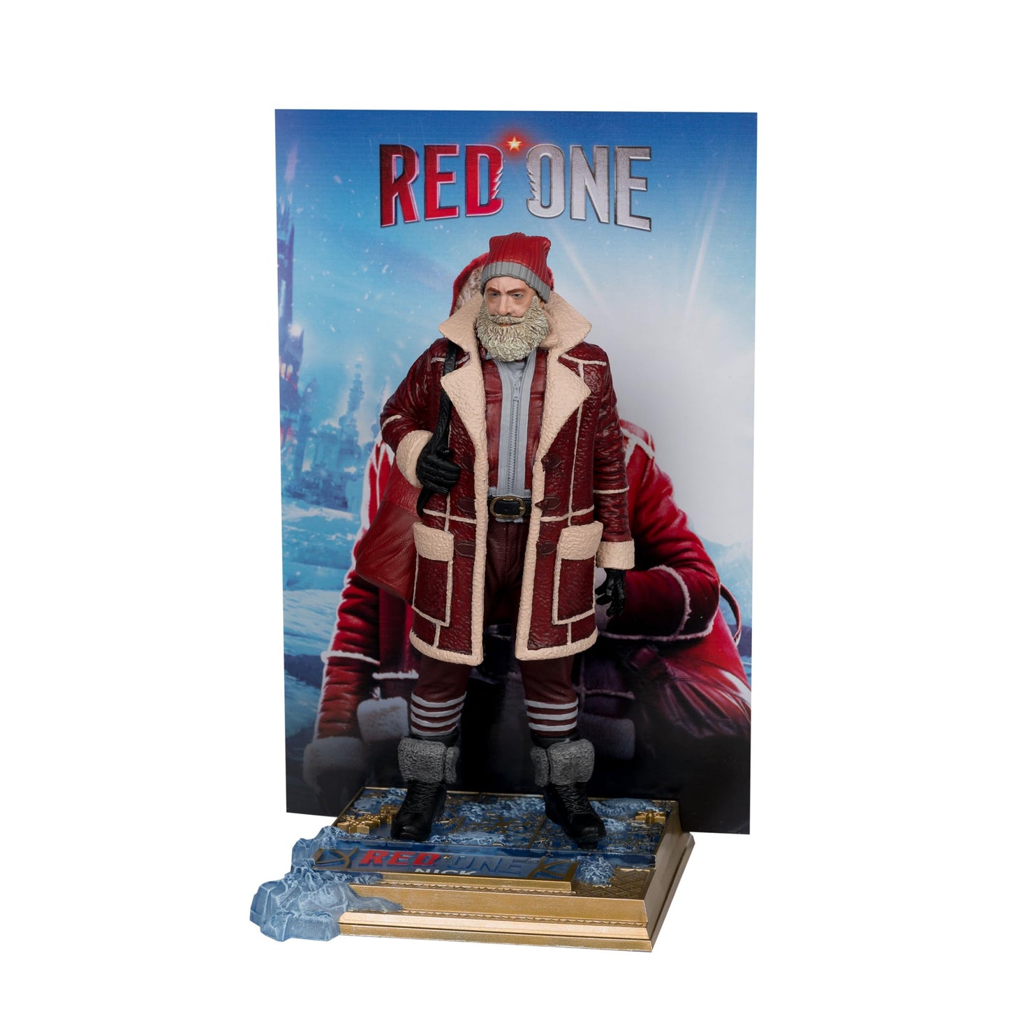 McFarlane Toys Red One Nick 6in Posed Figure | Collectible Movie Figure