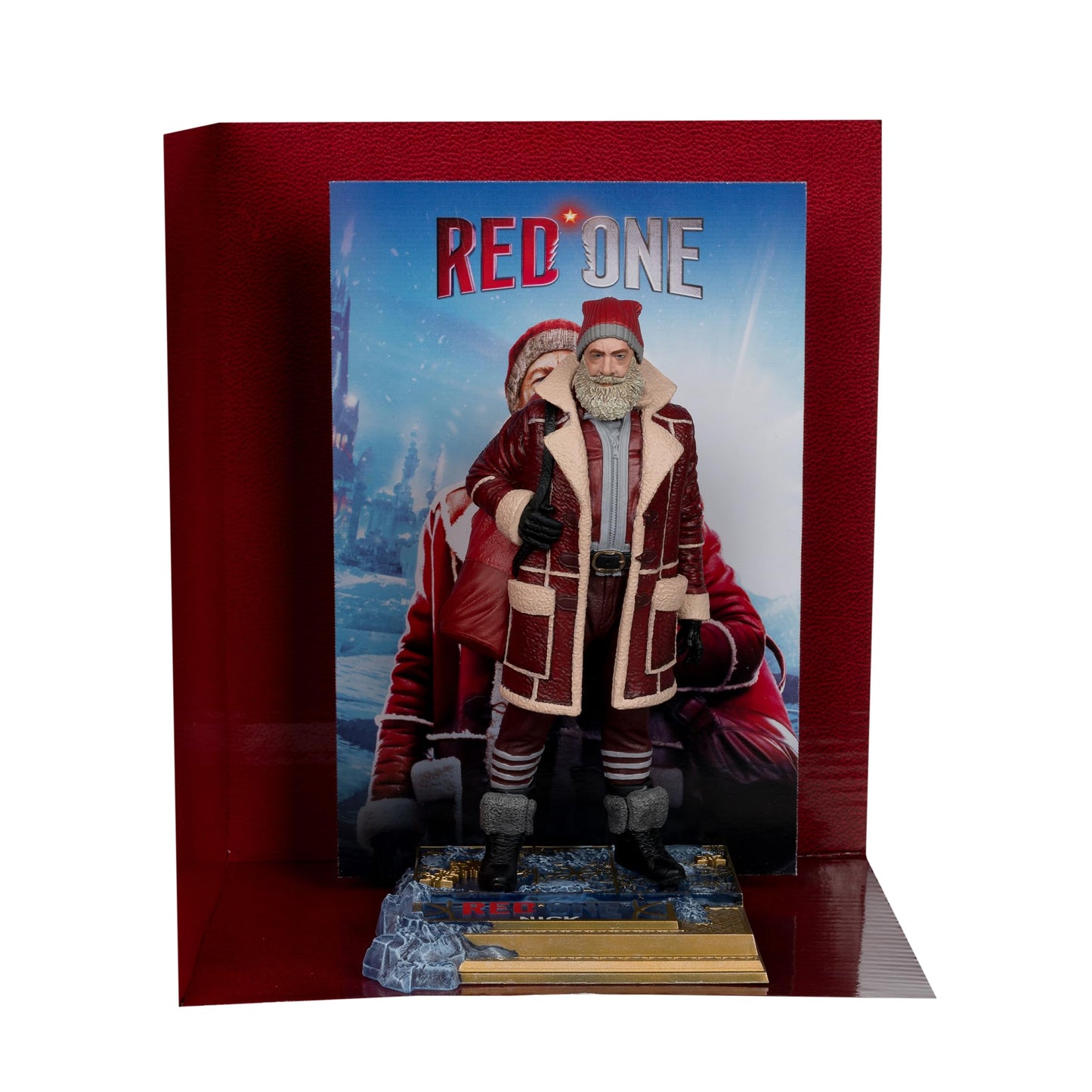 McFarlane Toys Red One Nick 6in Posed Figure | Collectible Movie Figure