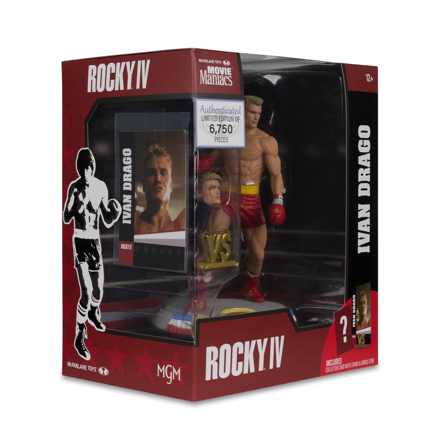 McFarlane Toys Ivan Drago (Rocky IV) 6in Posed Figure – Movie Maniacs