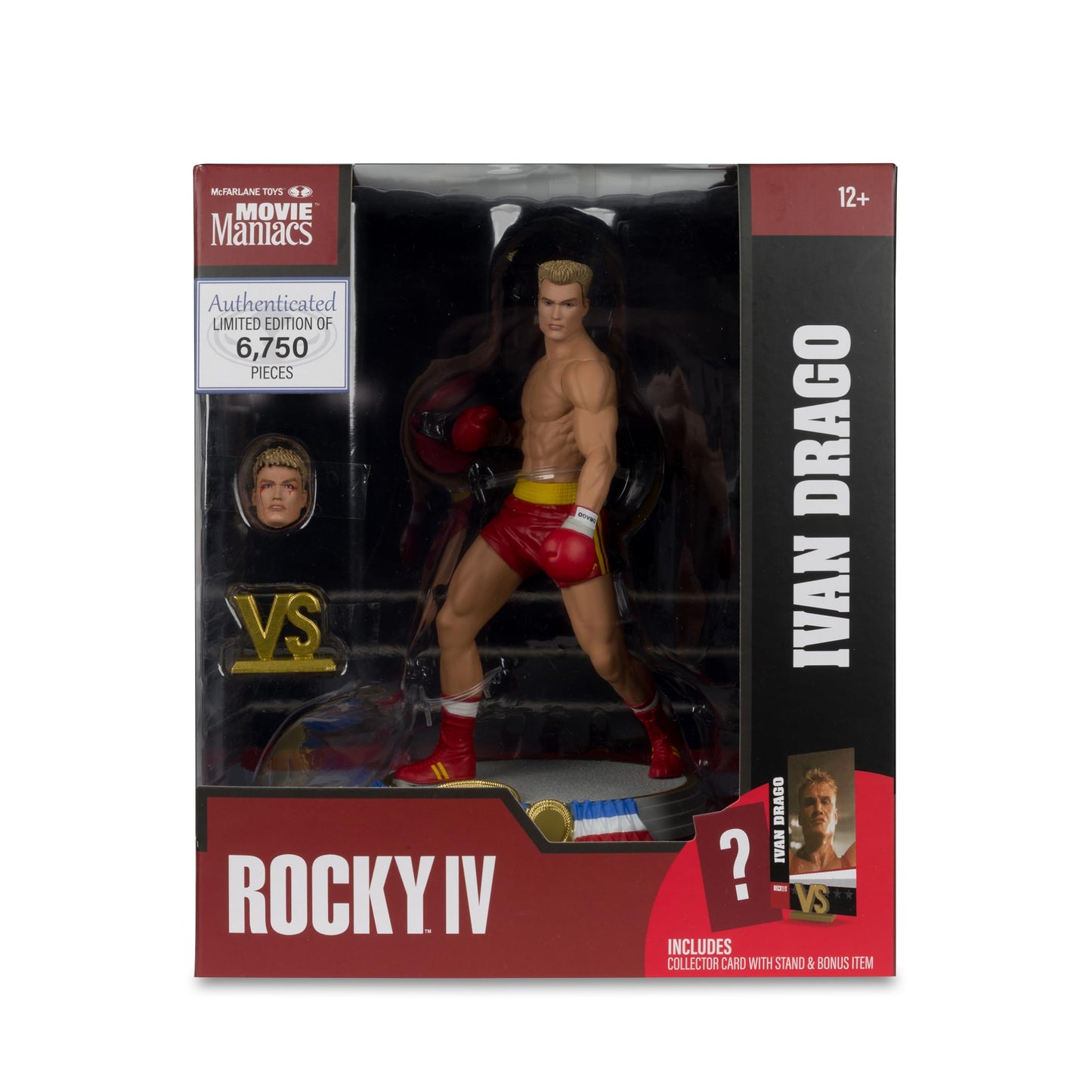 McFarlane Toys Ivan Drago (Rocky IV) 6in Posed Figure – Movie Maniacs