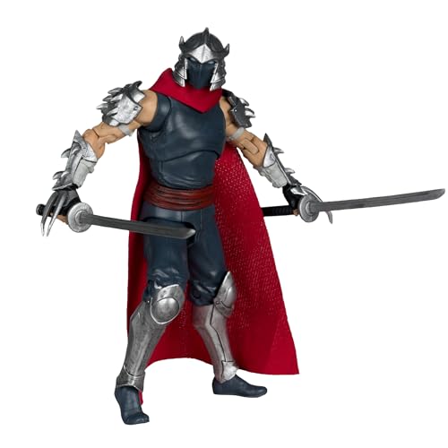 McFarlane Toys Shredder 5in Action Figure – TMNT Page Punchers with Exclusive Comic