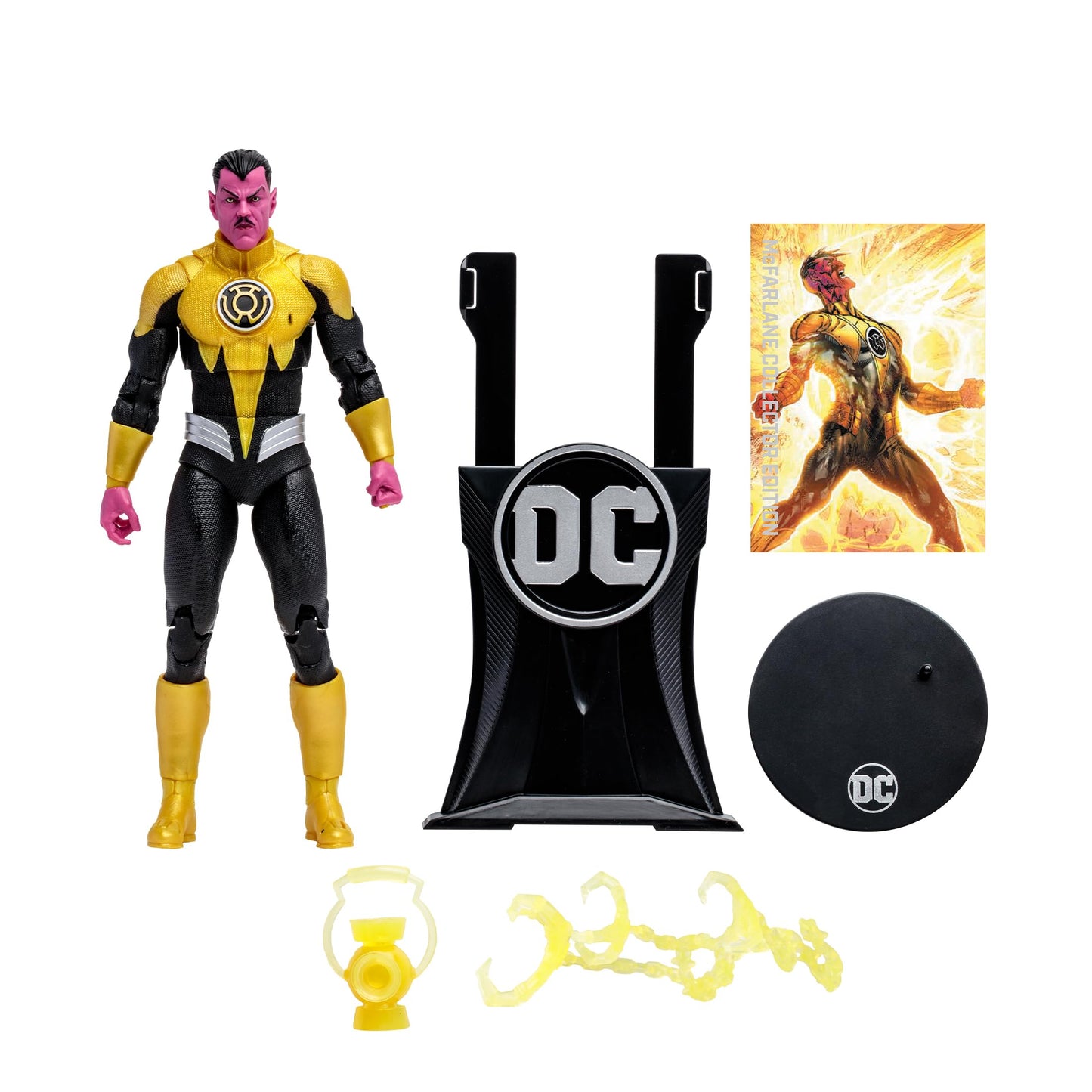 McFarlane Toys DC Multiverse Sinestro Collector Edition 7in Figure - Style May Vary