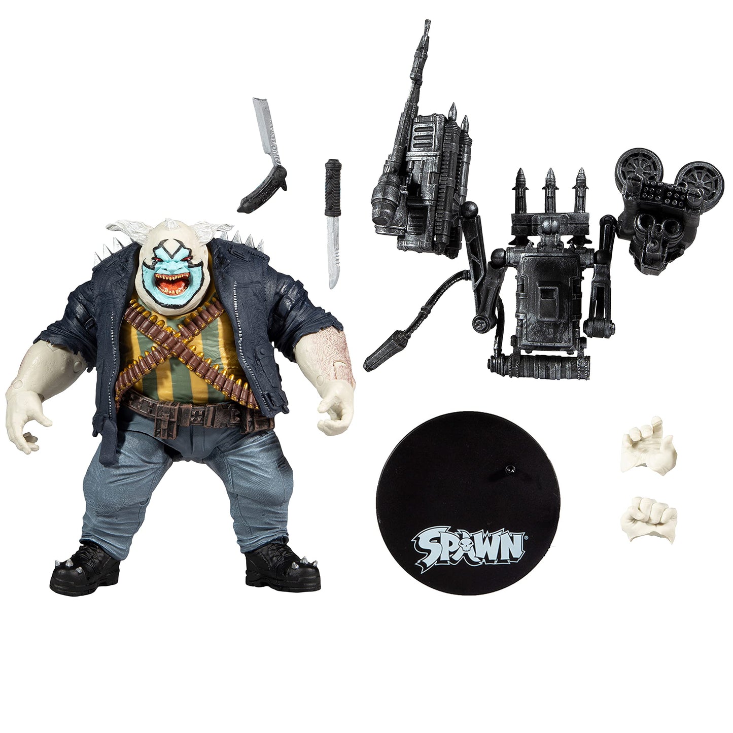 McFarlane Toys Spawn The Clown Deluxe Box Set – 7-Inch Figure with Ultra Articulation