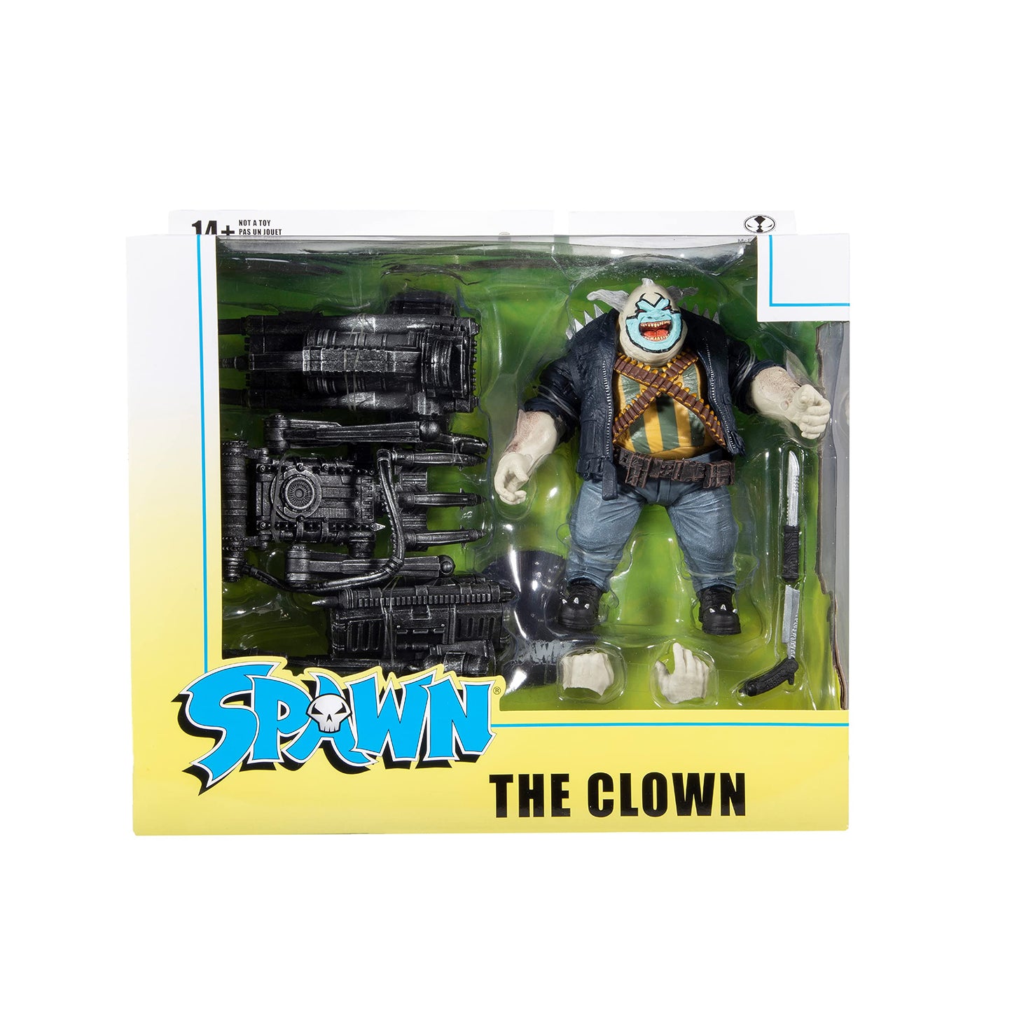 McFarlane Toys Spawn The Clown Deluxe Box Set – 7-Inch Figure with Ultra Articulation