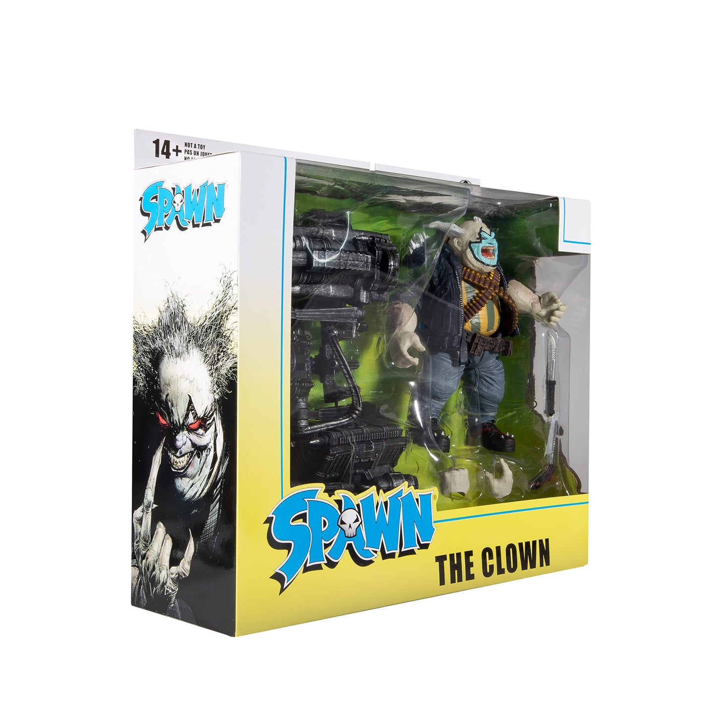 McFarlane Toys Spawn The Clown Deluxe Box Set – 7-Inch Figure with Ultra Articulation