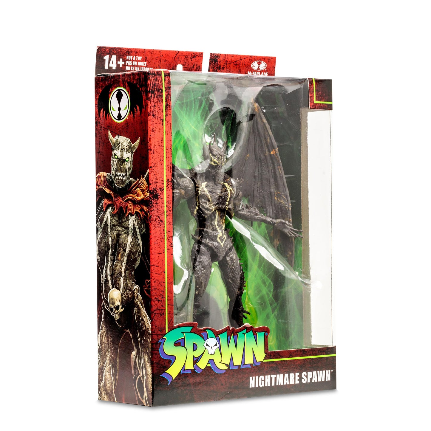 McFarlane Toys Spawn 7-Inch Nightmare Spawn Figure WV4 | Ultra Articulation & Wings