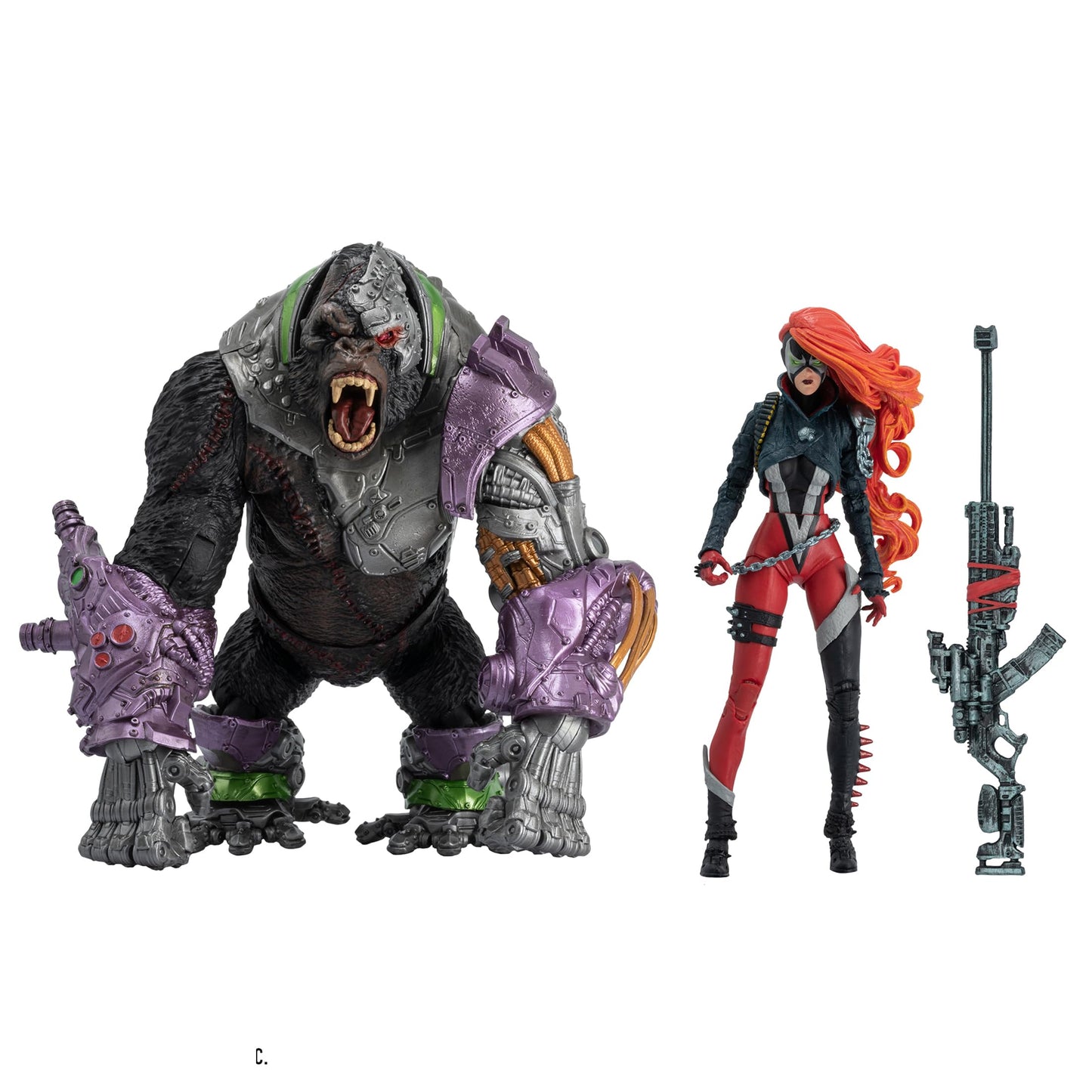 McFarlane Toys Spawn She-Spawn & Cygor 2-Pack – Gold Label Amazon Exclusive