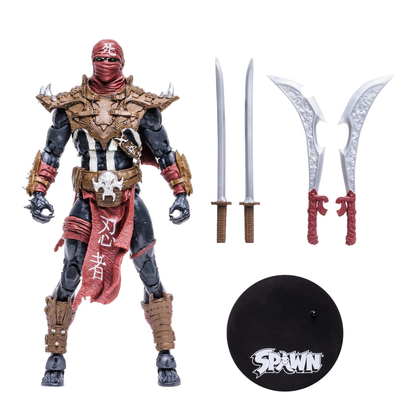 McFarlane Toys Spawn Ninja Spawn 7-inch Action Figure – Ultra Articulation & Weapons