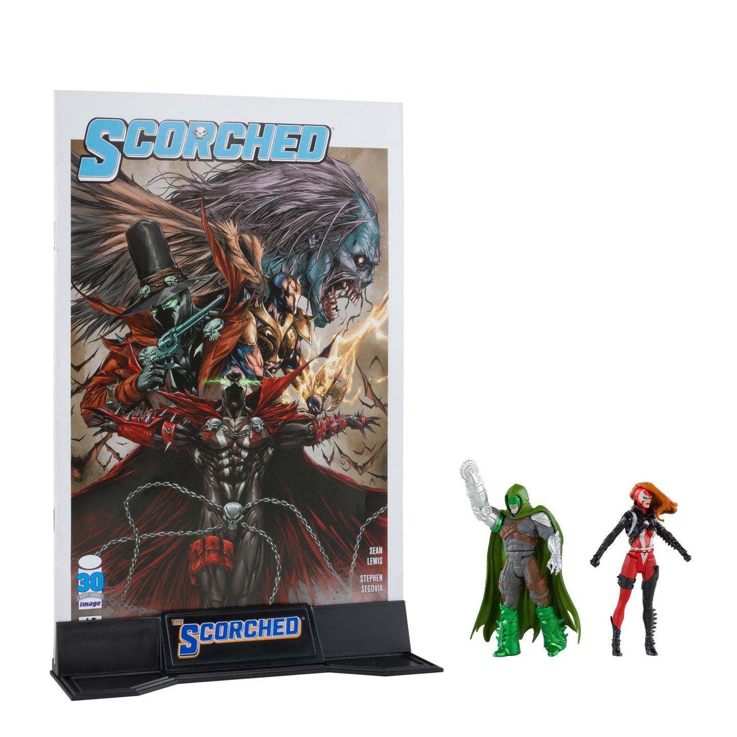McFarlane Toys Spawn Page Punchers 2pk — She-Spawn & Curse 3in Figures