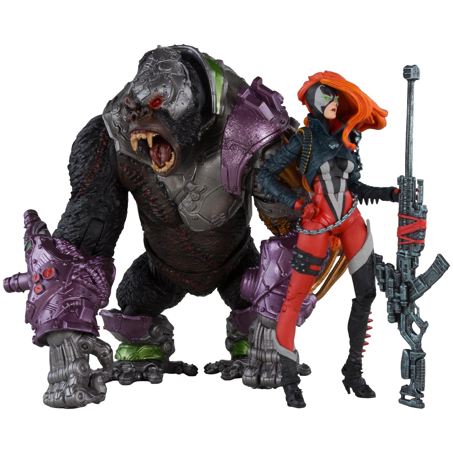 McFarlane Toys Spawn She-Spawn & Cygor 2-Pack – Gold Label Amazon Exclusive
