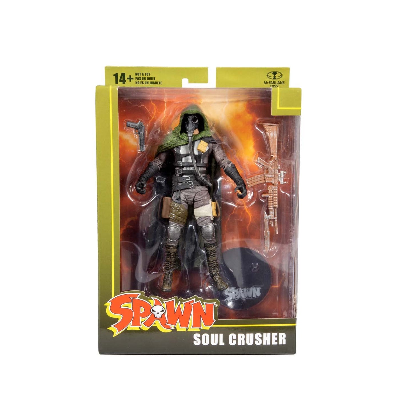 McFarlane Toys Spawn Soul Crusher 7in Action Figure – Ultra Articulation & Accessory Pack