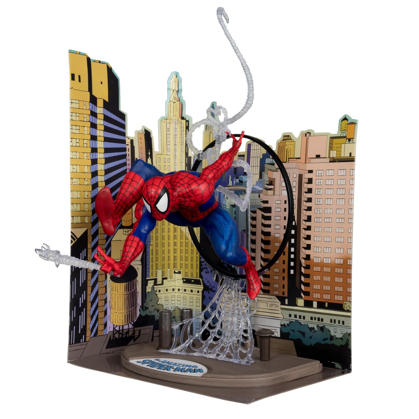 McFarlane Toys Spider-Man 1:6 Scale Figure with Scene – Inspired by Amazing Spider-Man #301
