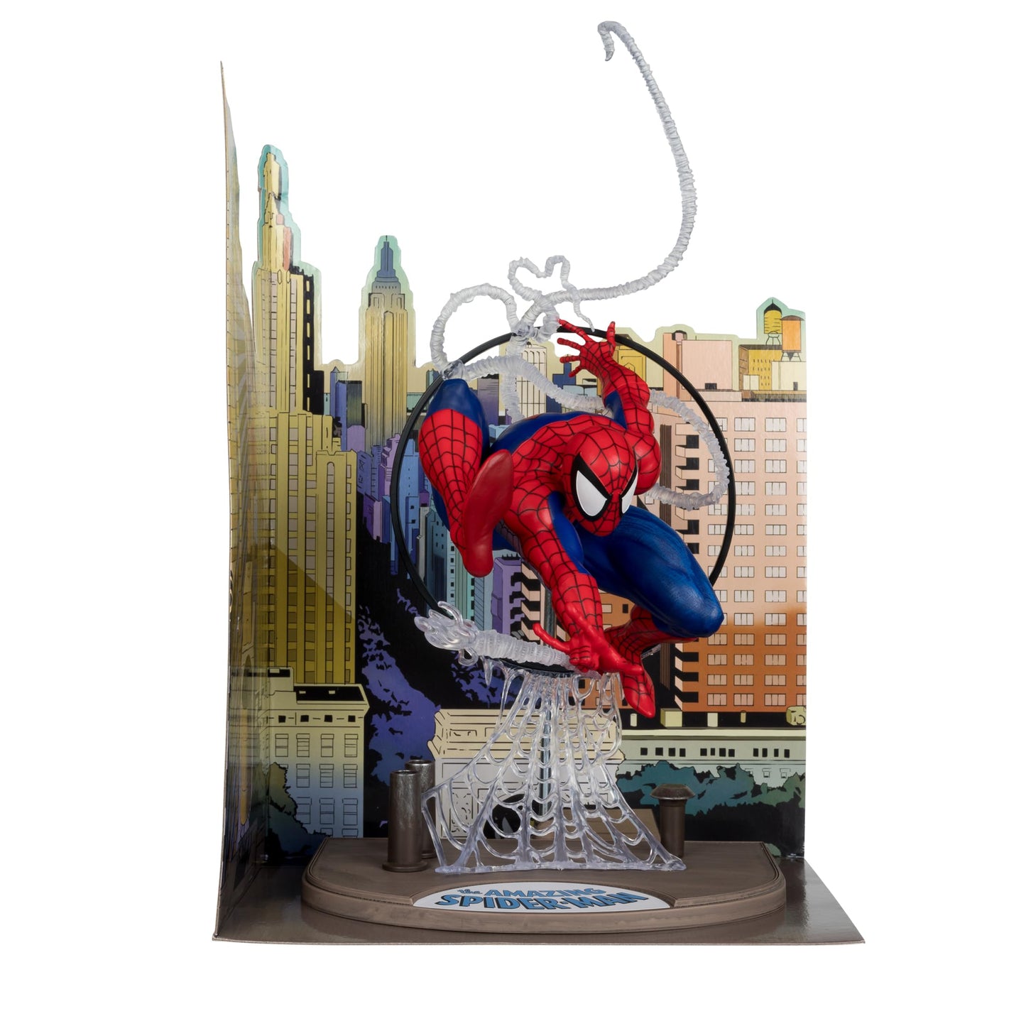 McFarlane Toys Spider-Man 1:6 Scale Figure with Scene – Inspired by Amazing Spider-Man #301