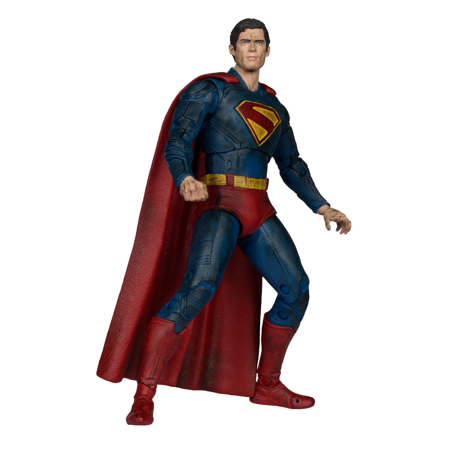 McFarlane Toys Superman (2025) DC Multiverse Battle Damaged Action Figure – Gold Label, 18 cm