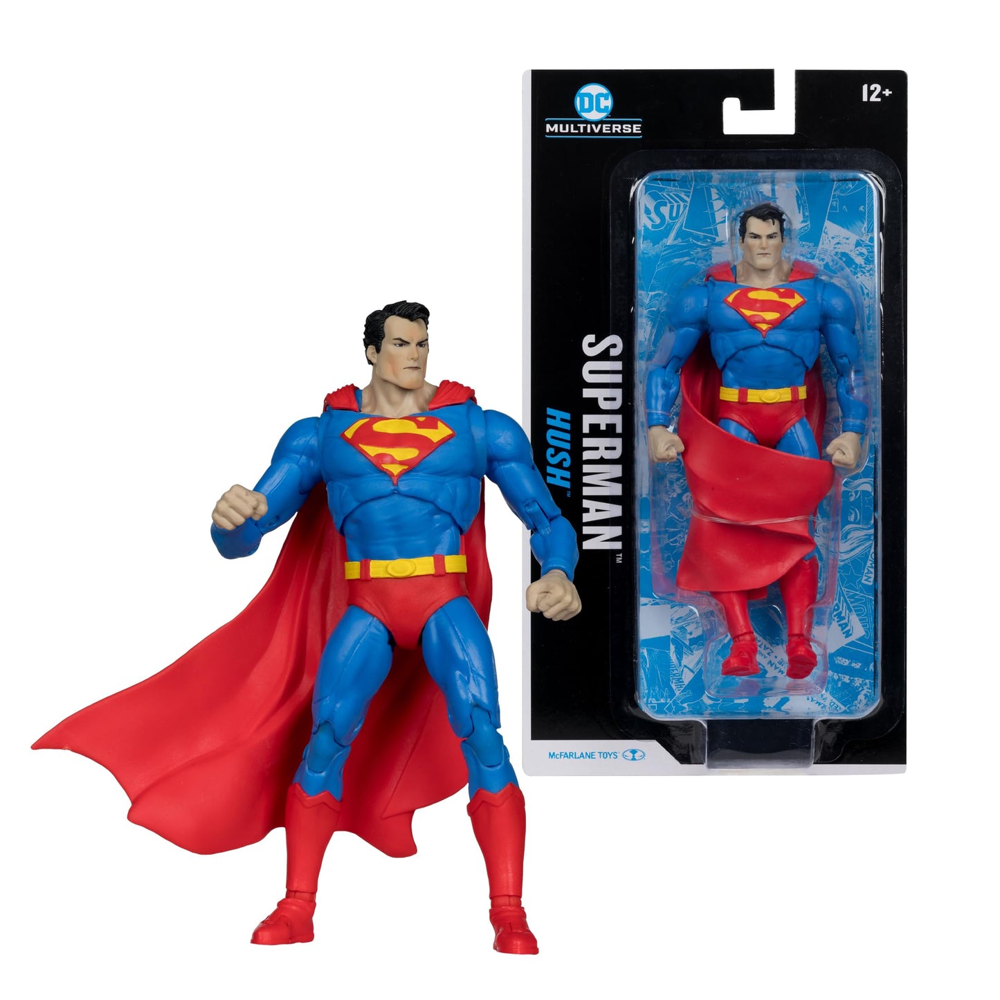 McFarlane DC Multiverse Superman (Hush) 19 cm Action Figure – Detailed, Articulated Collectible