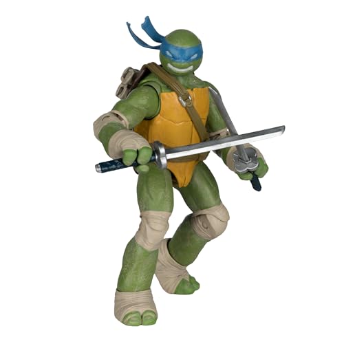 McFarlane Toys TMNT Leonardo 5in Action Figure with Exclusive Page Punchers Comic