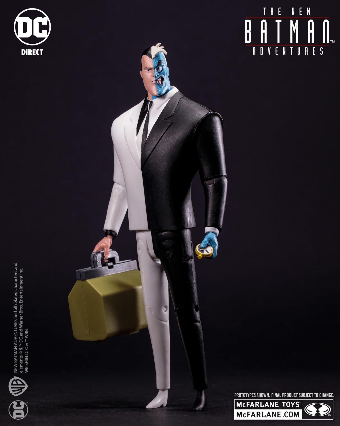 McFarlane Toys - The New Batman Adventures Two-Face, 6-Inch Figure