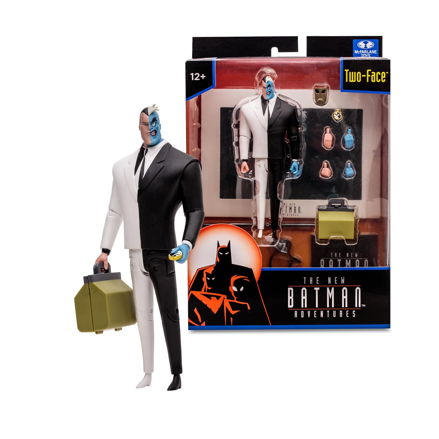 McFarlane Toys - The New Batman Adventures Two-Face, 6-Inch Figure