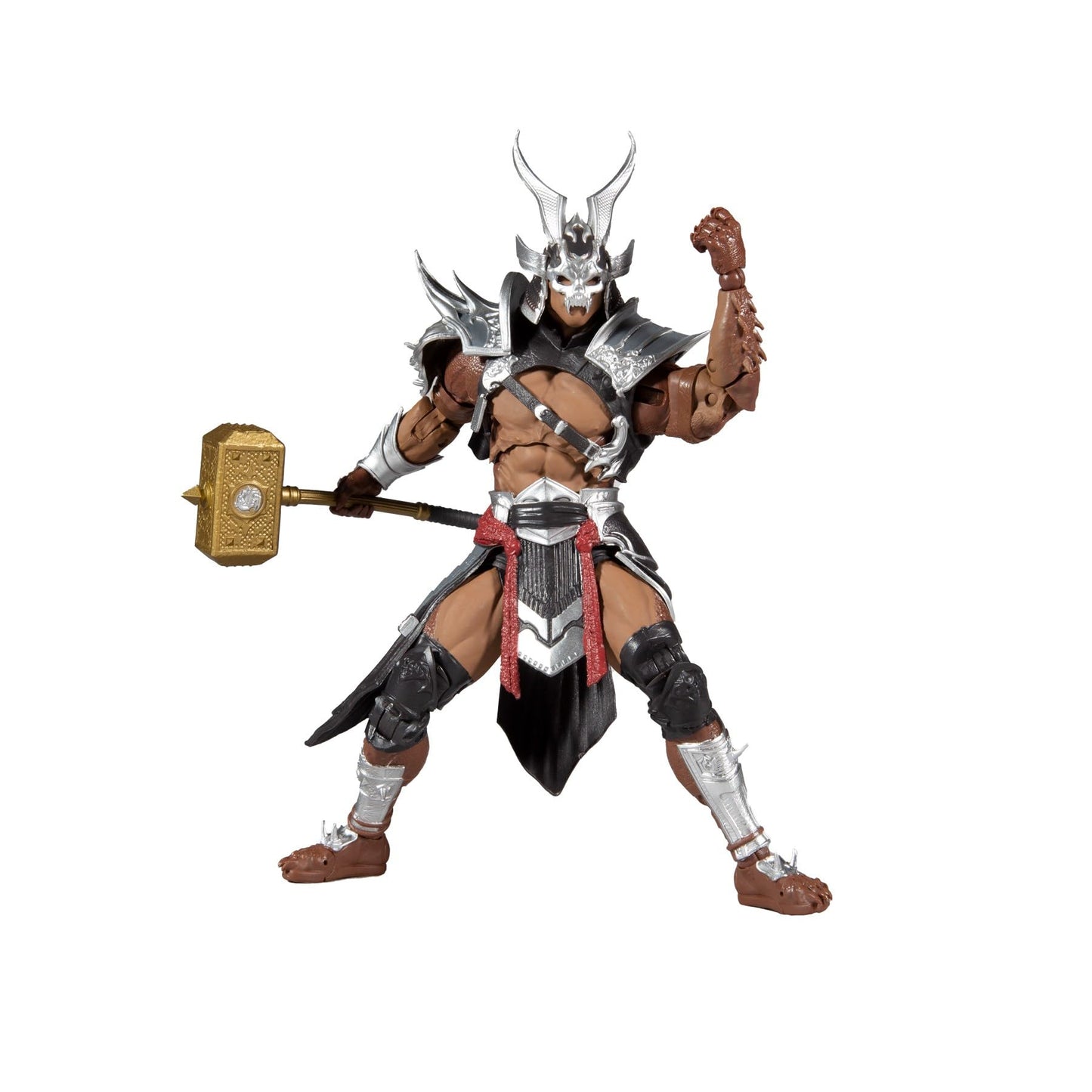 McFarlane Toys Mortal Kombat Shao Kahn (Platinum Kahn) 7\" Action Figure