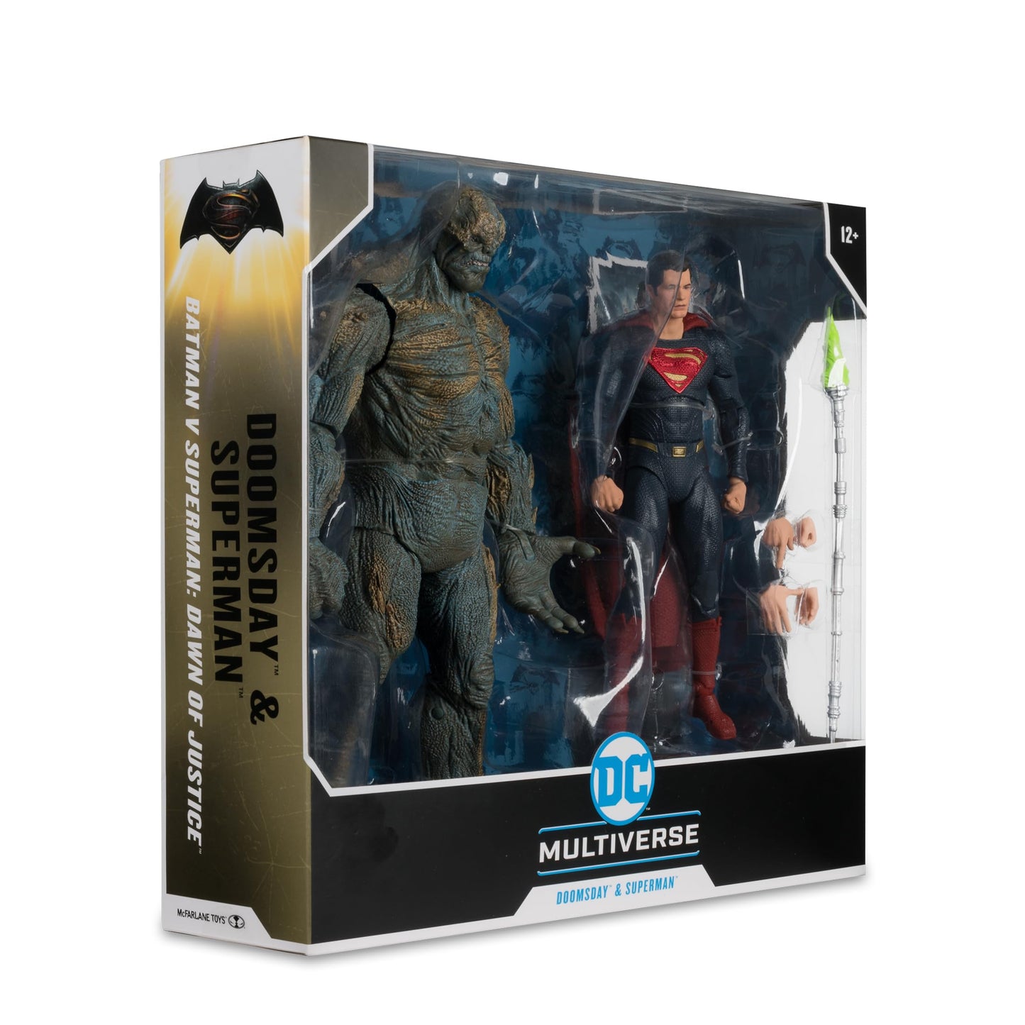 McFarlane Toys DC Multiverse Doomsday & Superman 2-Pack – 7in Action Figures | Batman v Superman