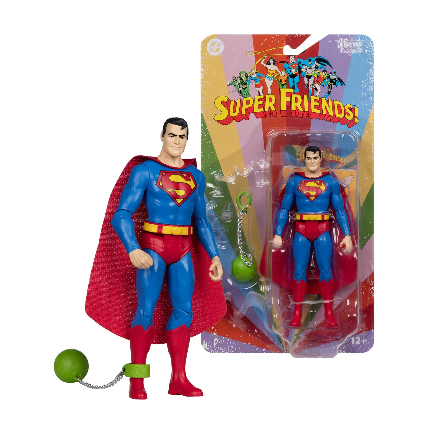 McFarlane Toys DC Retro Superman (Super Friends) 6-Inch Action Figure