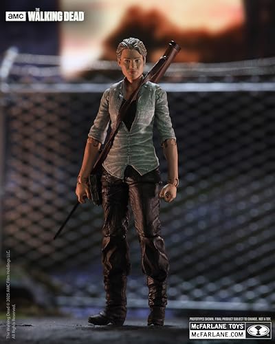 McFarlane Toys The Walking Dead Andrea 5in Action Figure – Collectible Figure