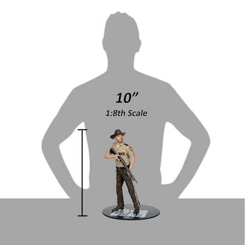 McFarlane Toys The Walking Dead Rick Grimes 1:8 Scale Posed Figure