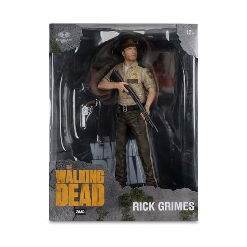 McFarlane Toys The Walking Dead Rick Grimes 1:8 Scale Posed Figure