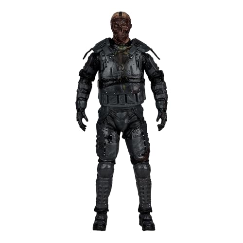 McFarlane Toys Walking Dead Riot Gear Gas Mask Zombie 5in Action Figure