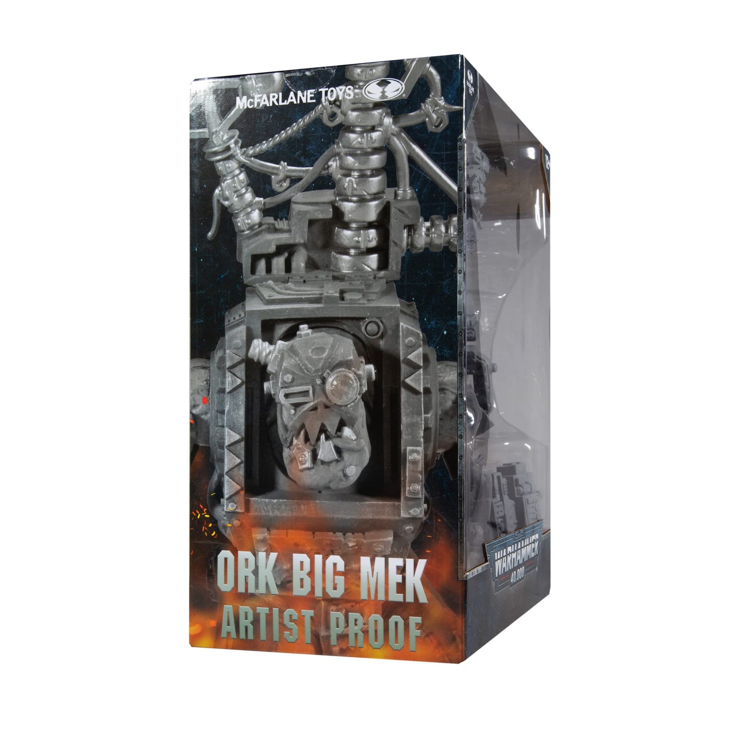 McFarlane Toys Warhammer 40,000 Ork Big Mek Mega Action Figure – Artist Proof, 7-Inch Scale