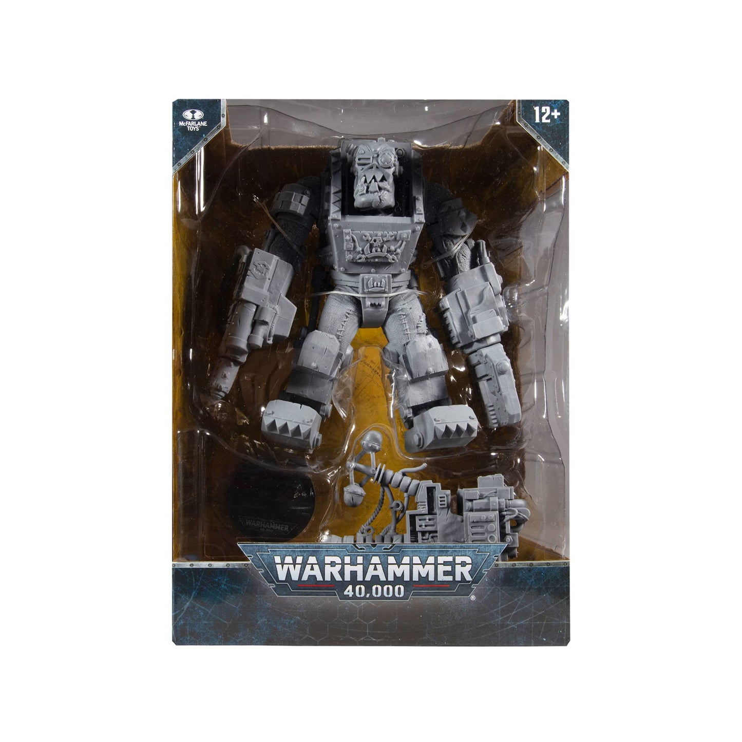 McFarlane Toys Warhammer 40,000 Ork Big Mek Mega Action Figure – Artist Proof, 7-Inch Scale